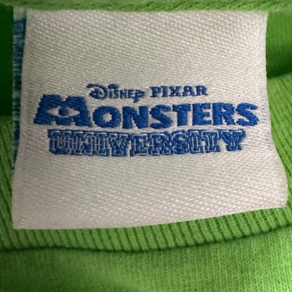 Disney Pixar Monsters University Mike Wazowski T-Shirt Mens Large XL Green Promo - Picture 5 of 10